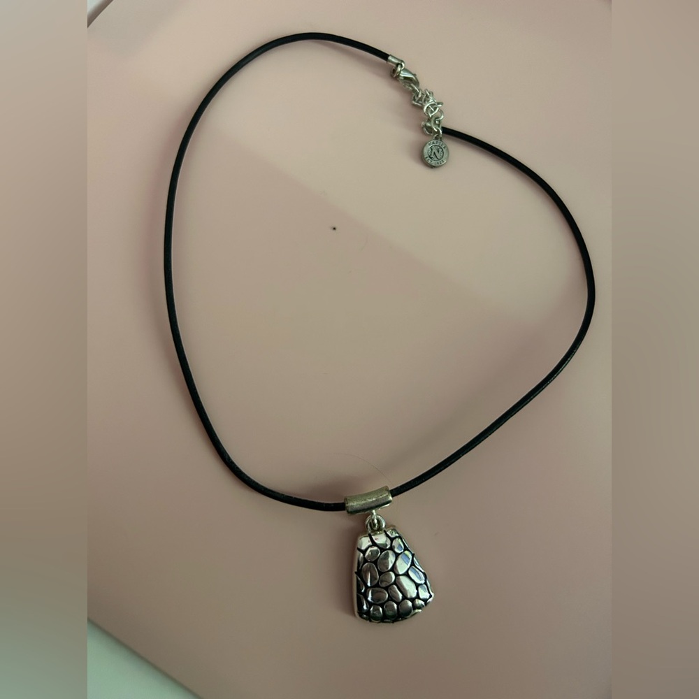 Napier Silver Pendant Necklace